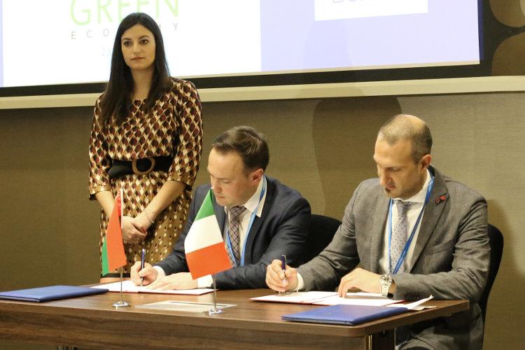 Accordo di cooperazione tra Confindustria Bielorussia, Free Economic Zone di Brest ("FEZ Brest") e Gomel ("Gomel-Raton")